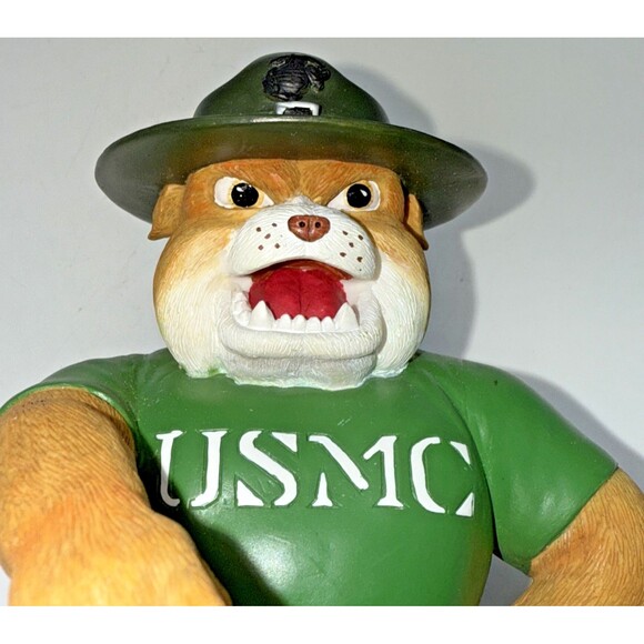 The Hamilton Collection USMC Attitude Adjustment Barking Orders Figure 5.5" - Picture 9 of 12